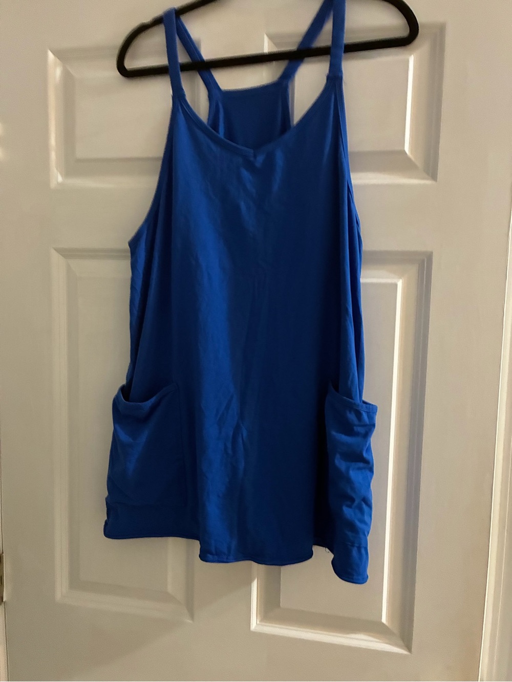 Athletic Relaxed Pocket Tank Top - Blue